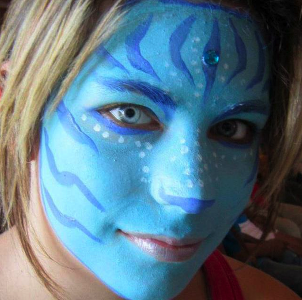 avatar face paint avatar face paint